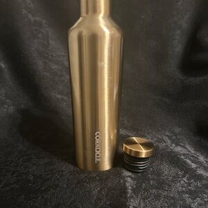 Corkcicle Metallic Bronze Insulated Stainless Steel Bottle with Cap